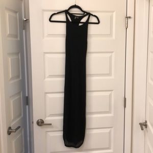 Sparkle and Fade long black dress